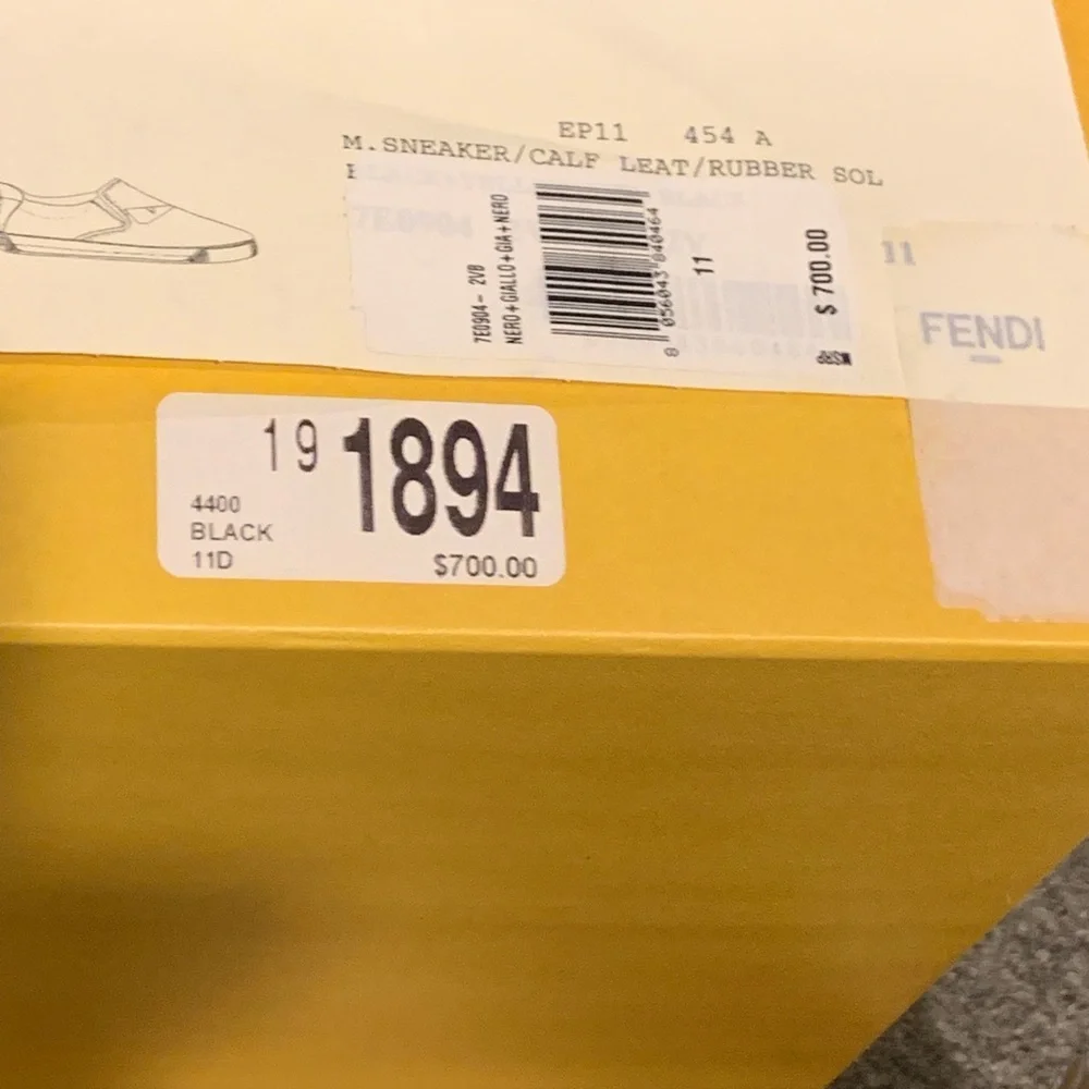 Brand new Men’s Fendi sneakers